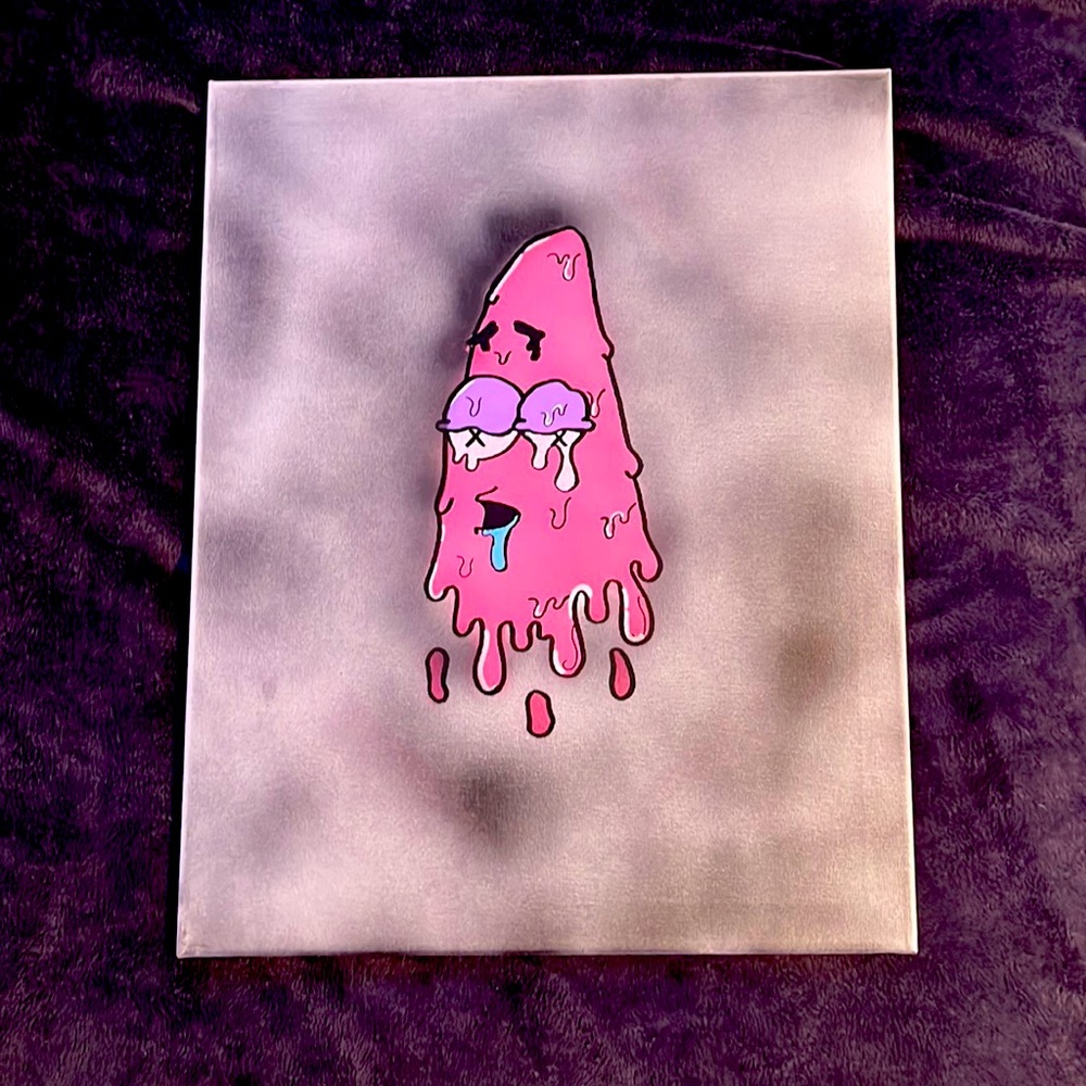Patrick star drip Art